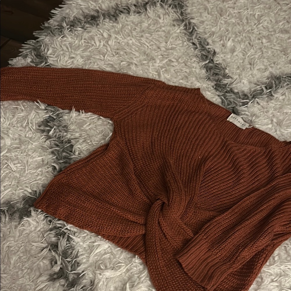 Women's Rust Sweater